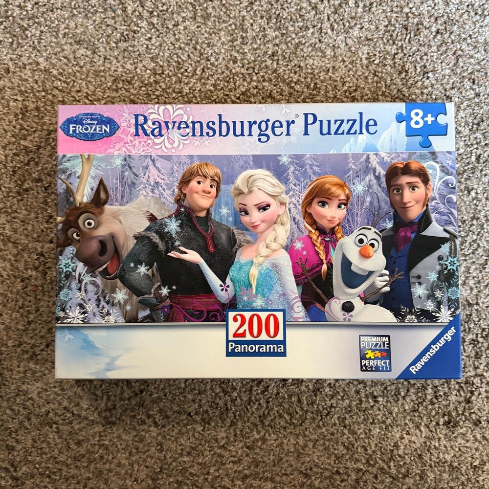 Ravensburger 200 piece FROZEN Panorama Puzzle Jigsaw Disney 2014